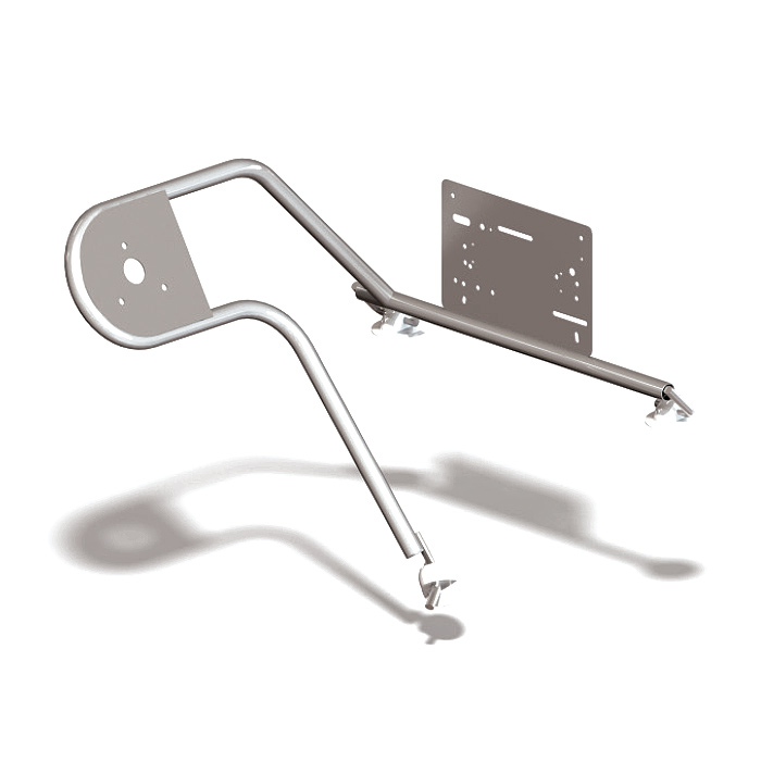 Стойка рулевая с креплением на баллон надувной лодки 25мм в Чите