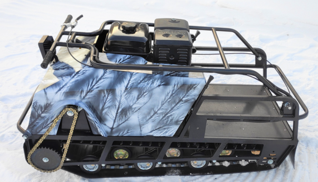 Мотобуксировщик Irondog (Железная собака) M500 9 Камуфляж Охотник в Чите