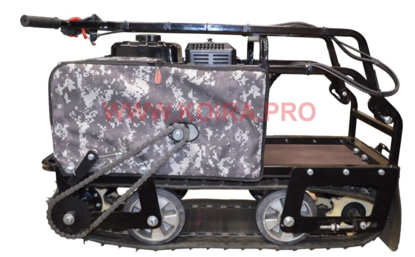 Мини мотобуксировщик КОЙРА "Вжик" (107 см) 7 л/с с ручным стартером в Чите