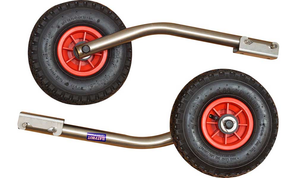 Транцевые колеса модульные удлиненные из нержавеющей стали в Чите