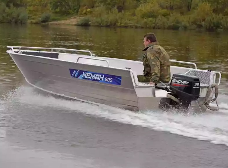 Алюминиевая лодка Неман-500 P в Чите