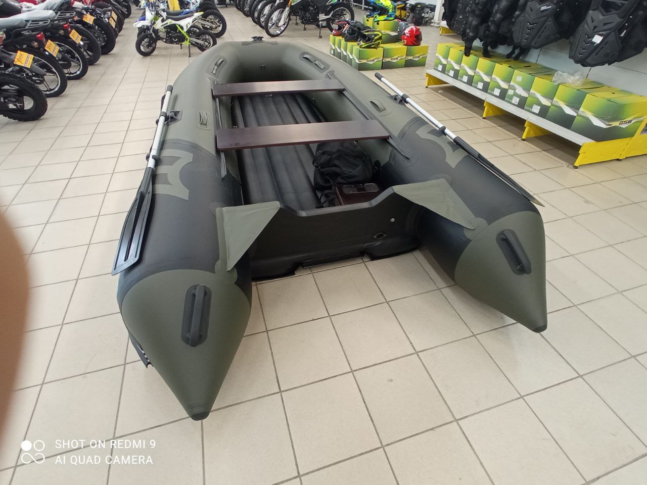 Лодка MISHIMO RIVER JET 410 под водомет в Чите