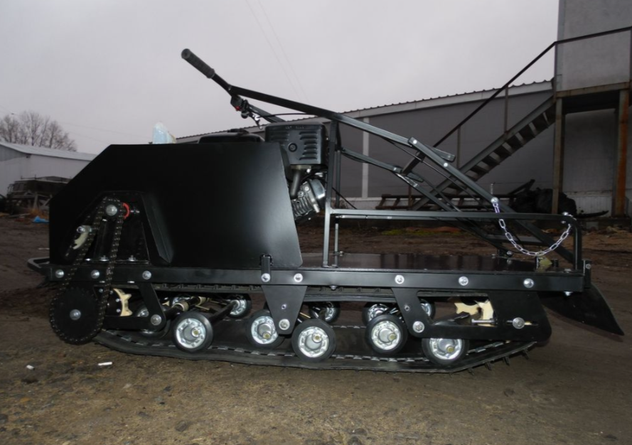 Мотобуксировщик AhtaR Зима 9 л/с с вариатором в Чите