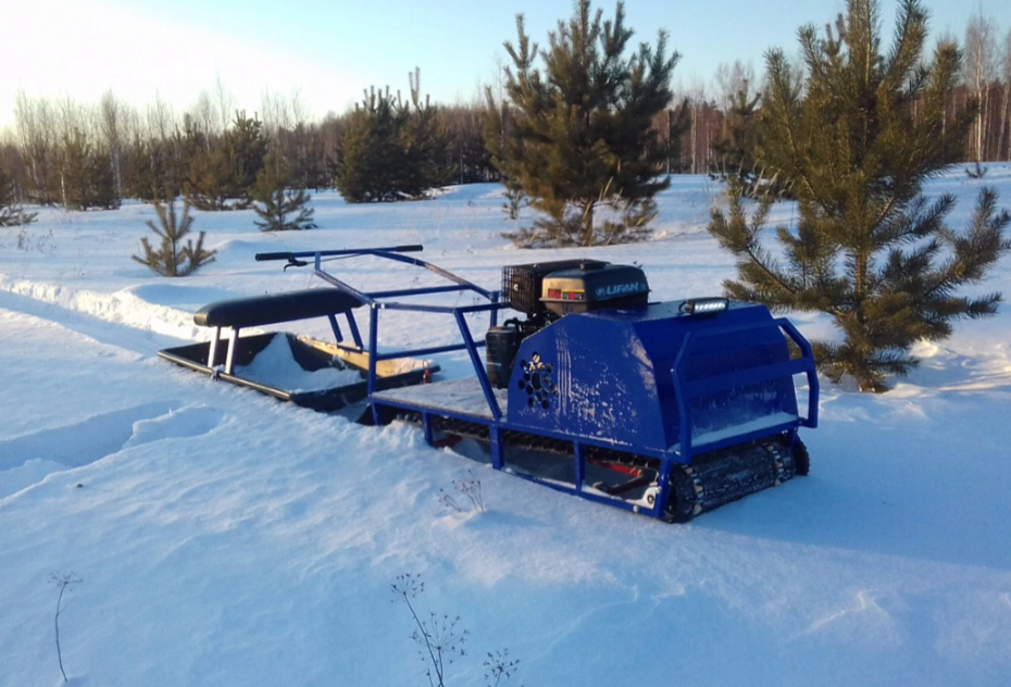 Мотобуксировщик Альбатрос-XLV 9 мини, тележки, 1250 мм в Чите