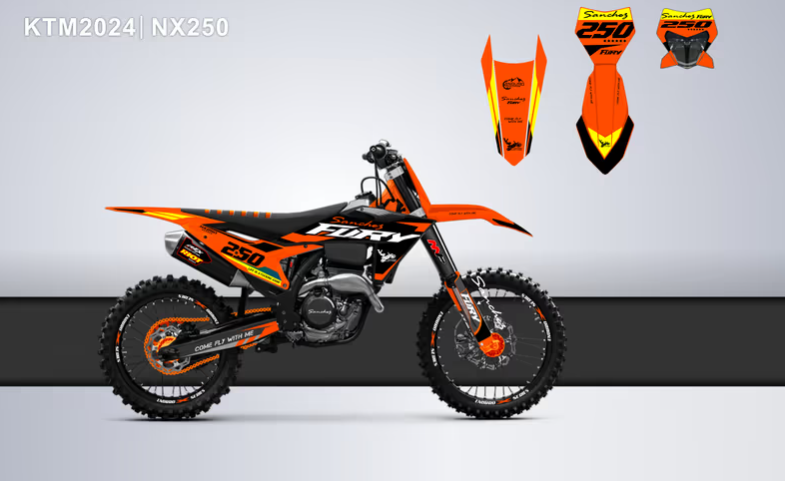 Кроссовый мотоцикл Sanchez Fury NX250 в Чите