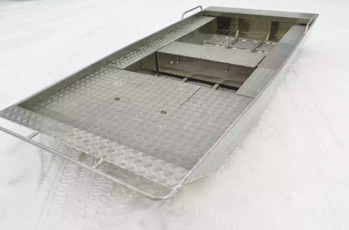 Алюминиевая лодка Wyatboat-390 Jonboat в Чите