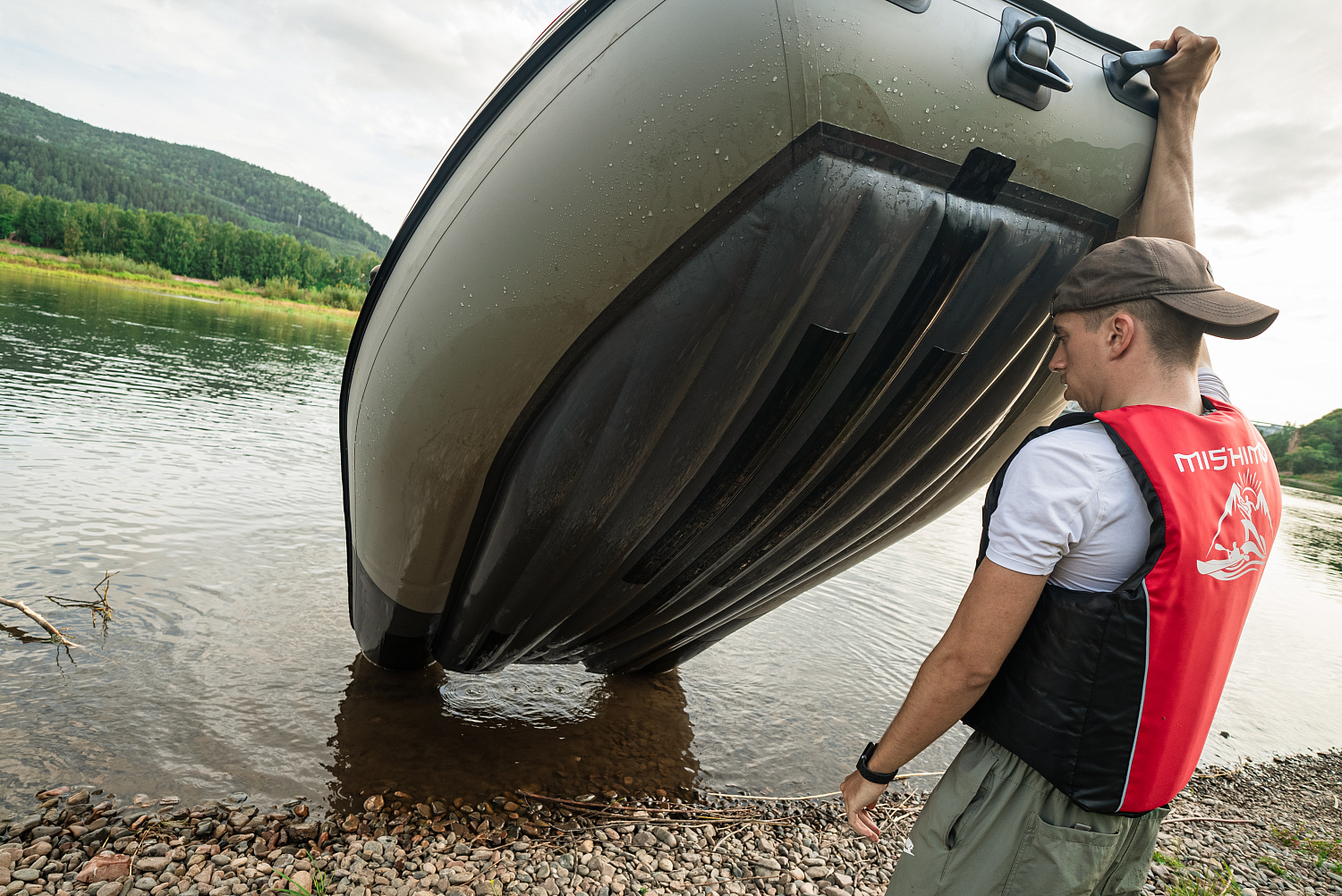 Лодка MISHIMO RIVER JET 390 под водомет в Чите