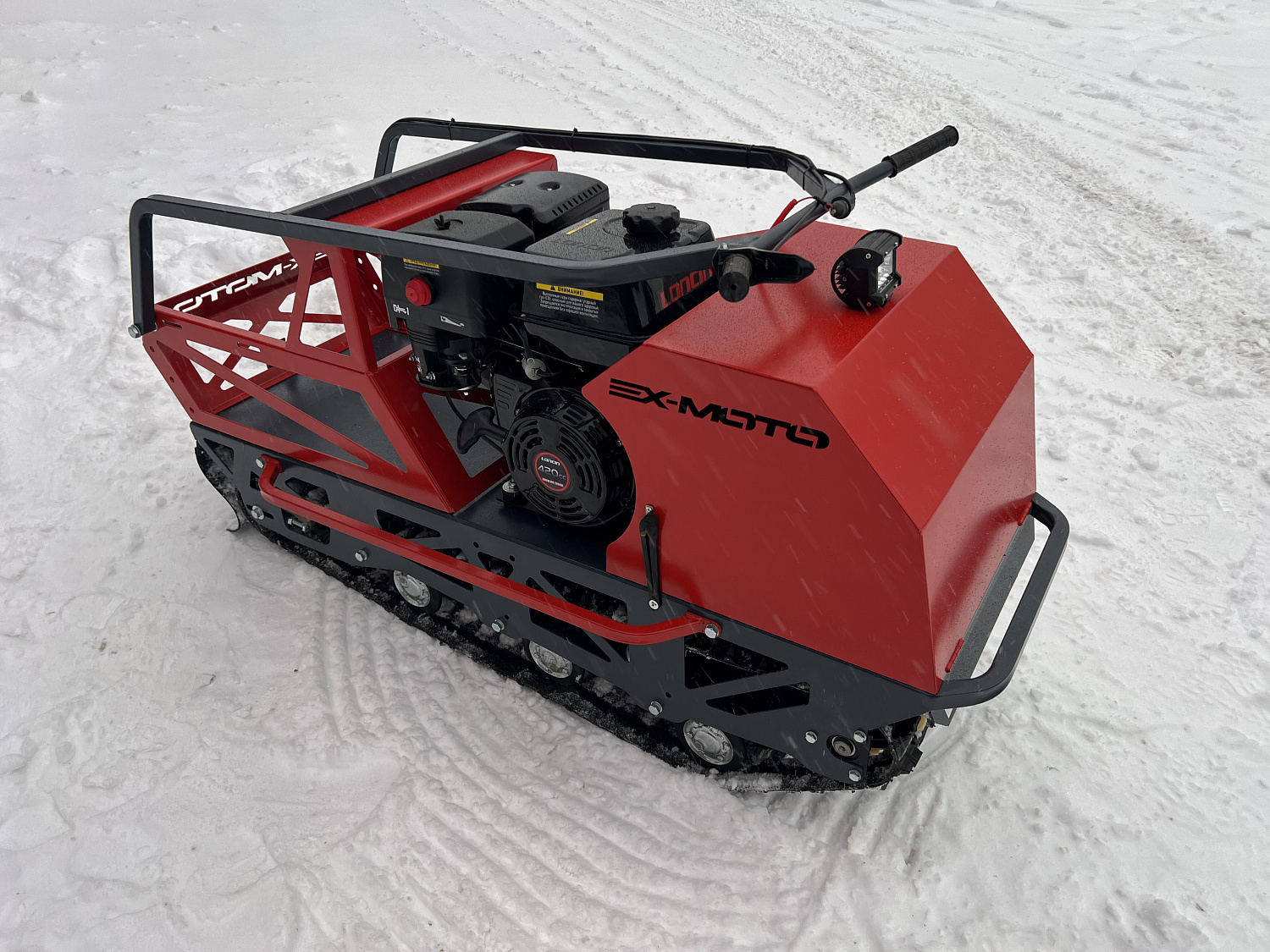 Мотобуксировщик EX-MOTO SNOWDOG S500 15л.с в Чите