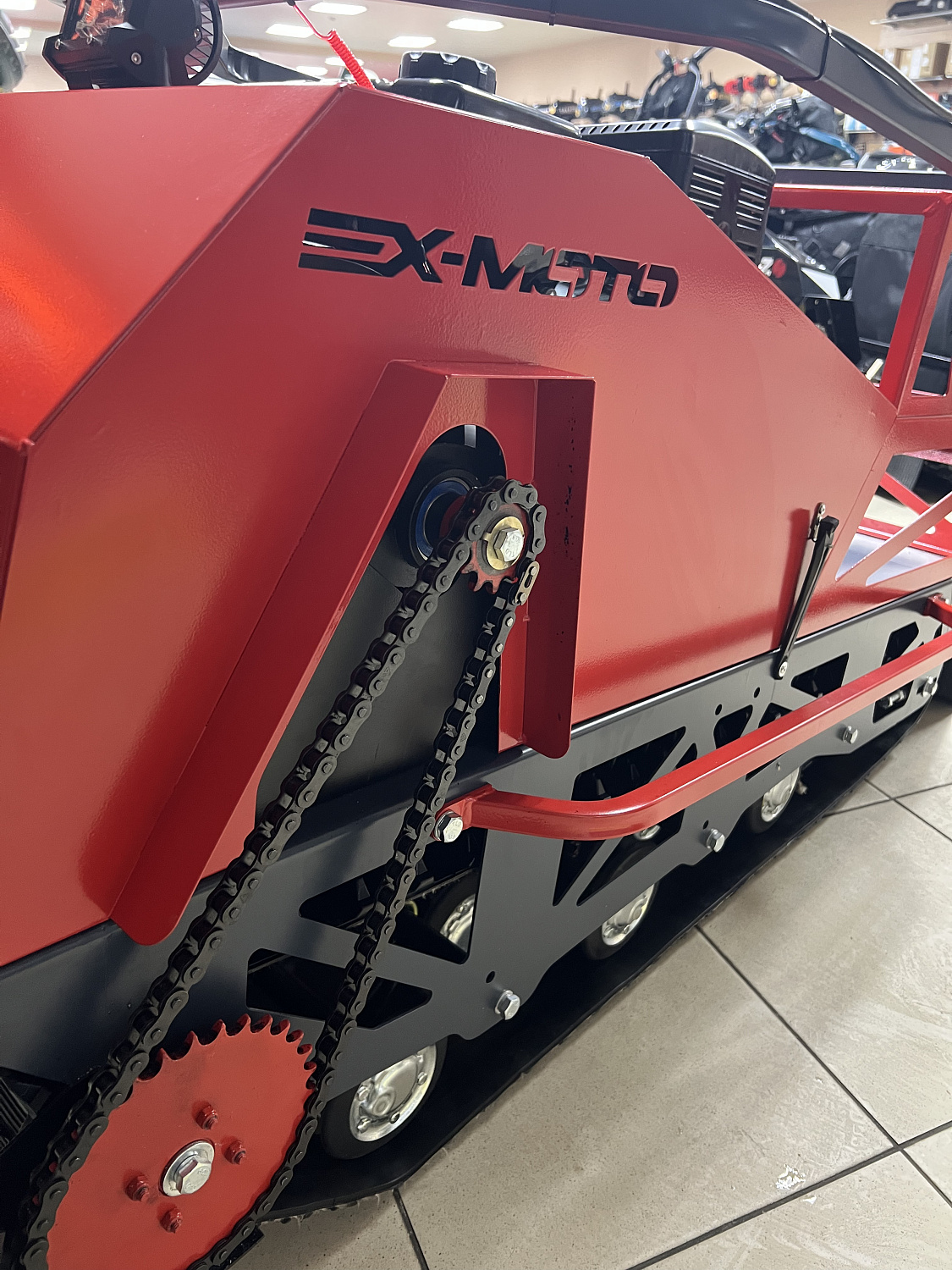 Мотобуксировщик EX-MOTO SNOWDOG S500 15л.с в Чите