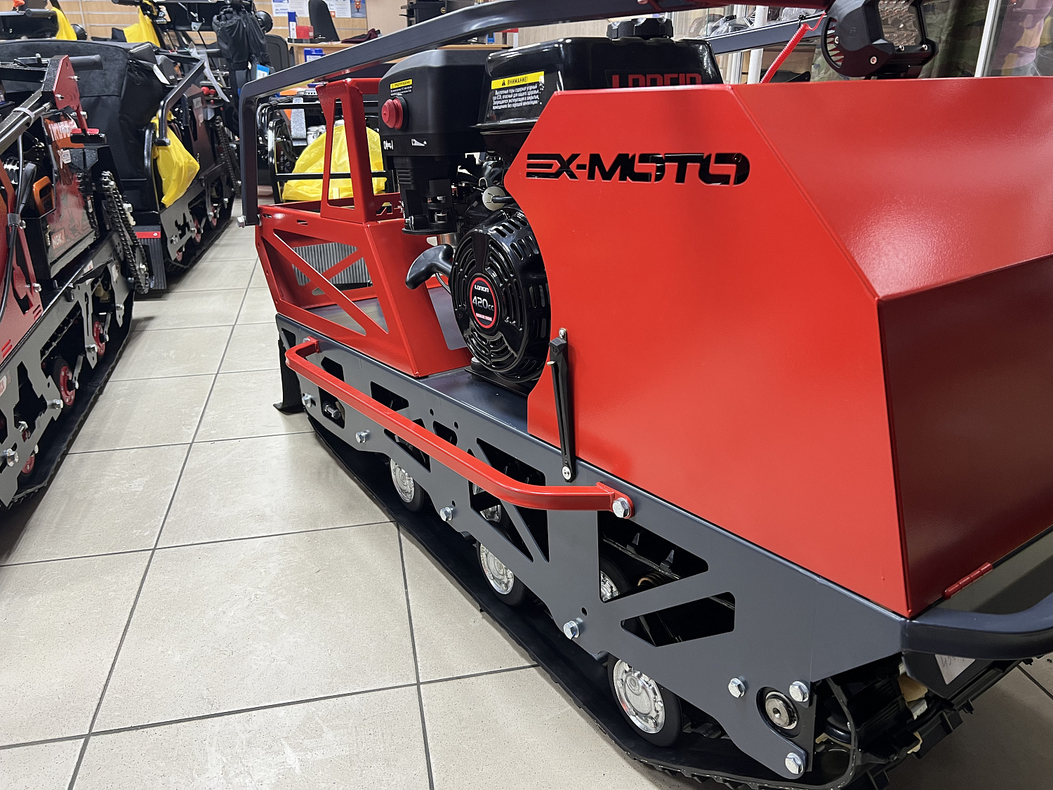 Мотобуксировщик EX-MOTO SNOWDOG S500 15л.с в Чите