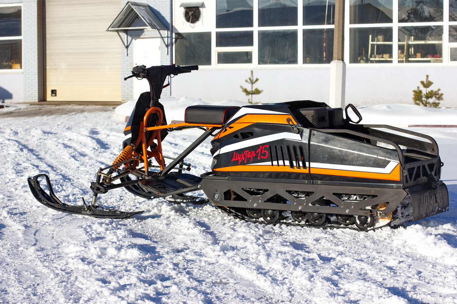 Мотобуксировщик IRBIS Мухтар 15 с лыжным модулем в комплекте в Чите