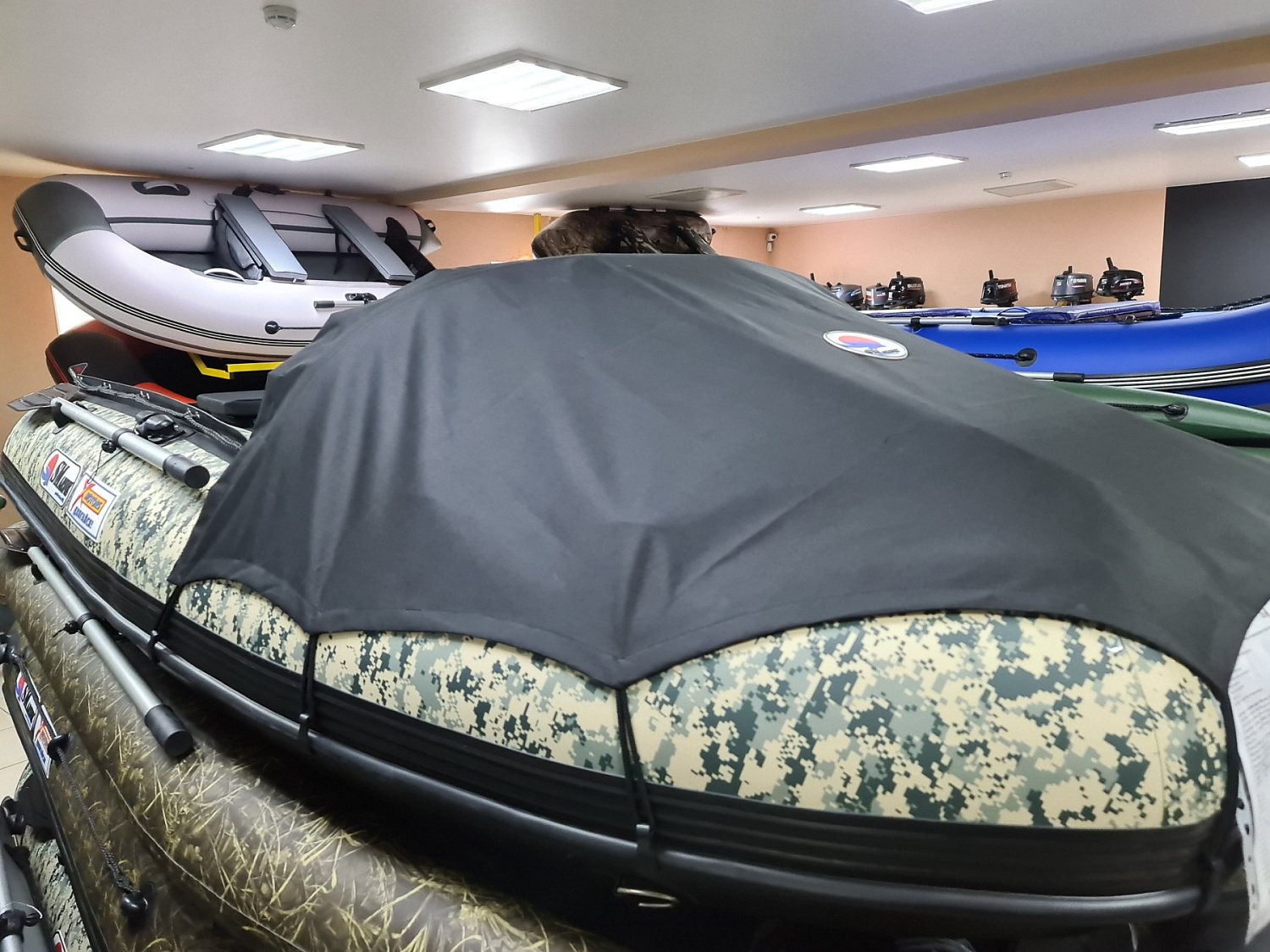 КОМПЛЕКТ НОСОВОГО ТЕНТА К ЛОДКЕ SMARINE AIR MAX 360 ЧЕРНЫЙ в Чите