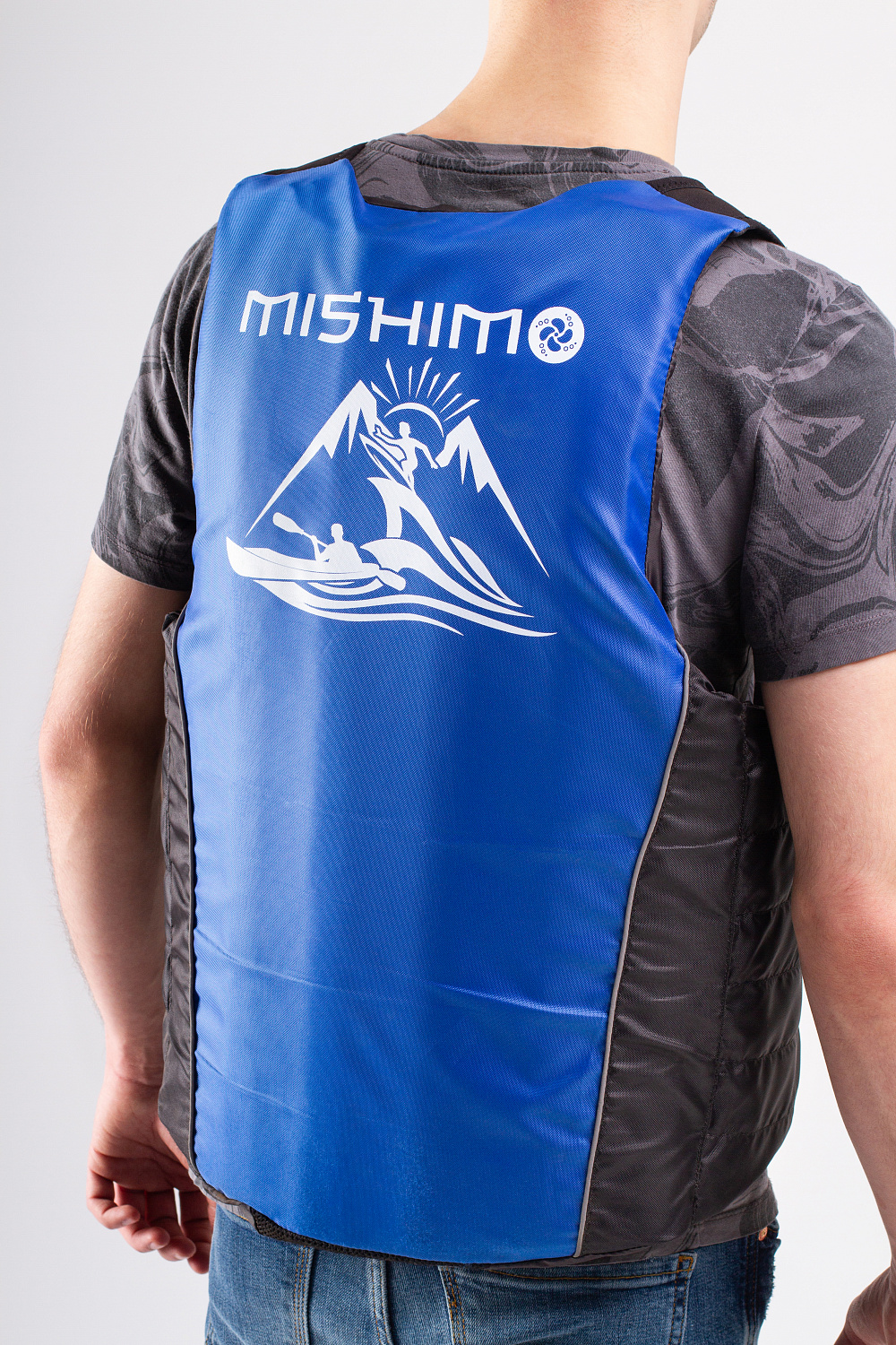 Жилет спасательный MISHIMO PRO Премиум качества Черно-синий в Чите