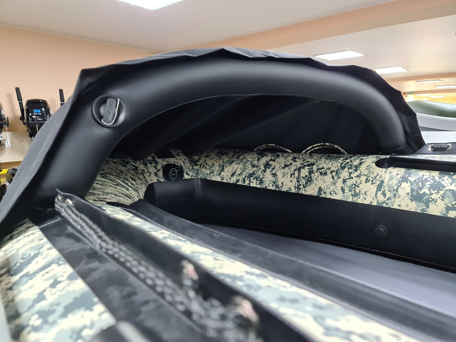 КОМПЛЕКТ НОСОВОГО ТЕНТА К ЛОДКЕ SMARINE AIR MAX 360 ЧЕРНЫЙ в Чите