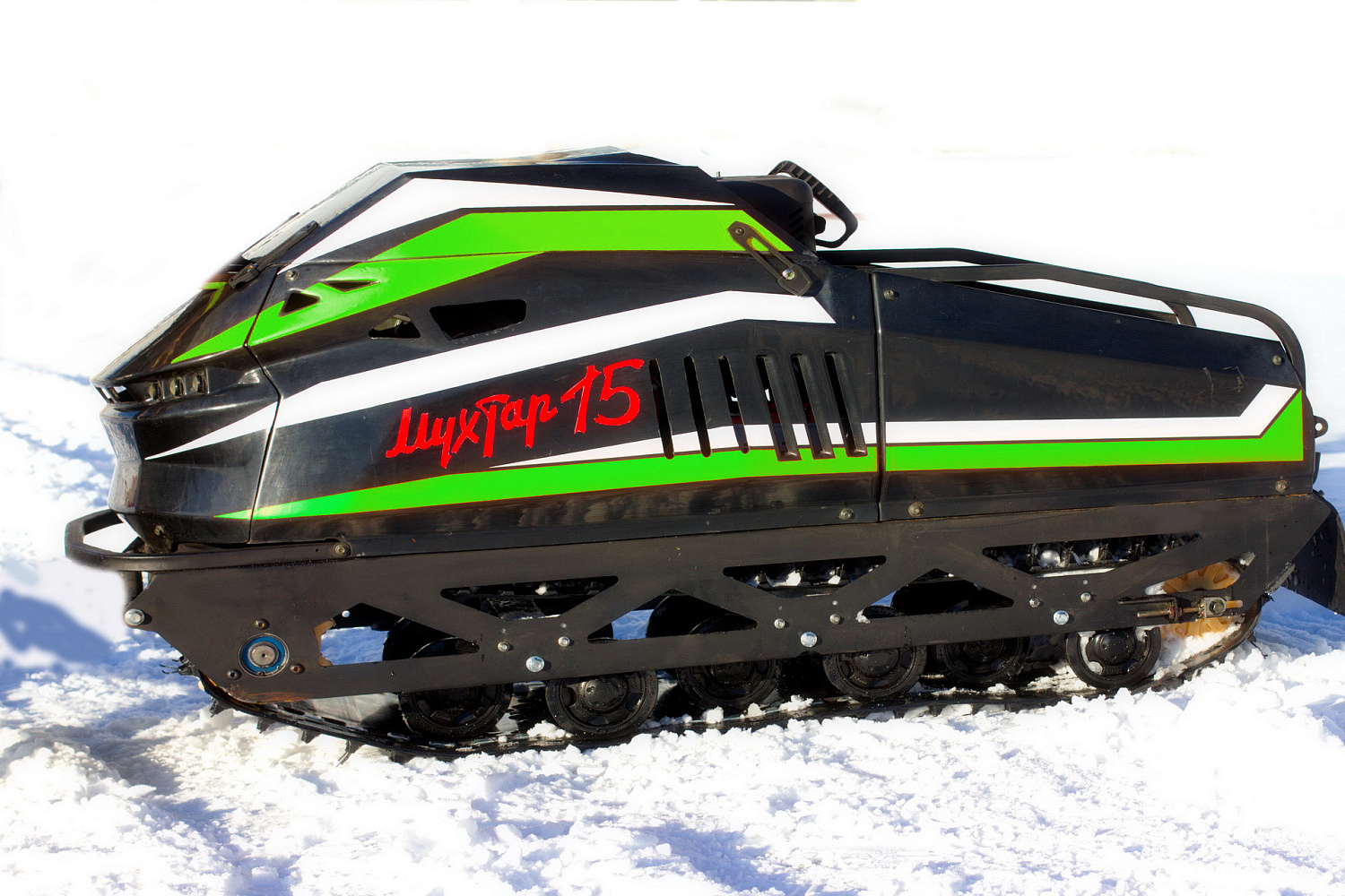 Мотобуксировщик IRBIS Мухтар 15 с лыжным модулем в комплекте в Чите