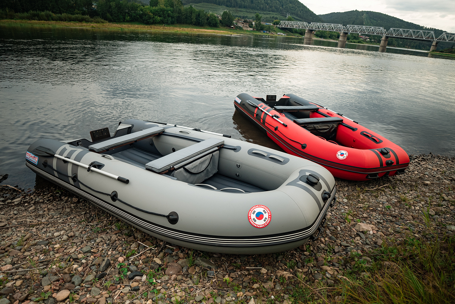 Лодка MISHIMO RIVER JET 390 под водомет в Чите